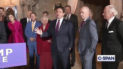 'If Newsom was a Republican, you guys would have him nailed to the wall for what they're doing' - DeSantis
