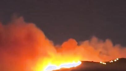 Hollywood Hills catches on fire, triggering evacuations