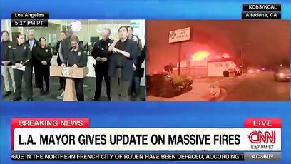 'All of this can be found at URL...' - Karen Bass messes up reading script