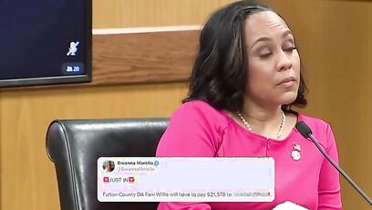 Fani Willis ordered to pay over $21,000