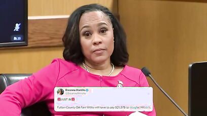 Fani Willis ordered to pay over $21,000