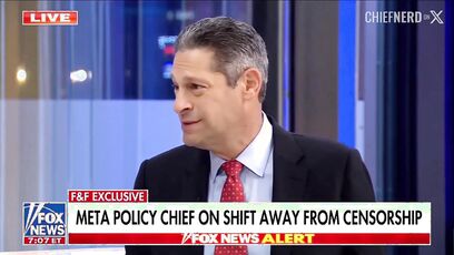 Meta Chief Global Affairs Officer suggests Biden admin supported censorship