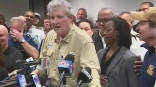 John Kennedy steps in front of 'DEI' FBI worker to take over