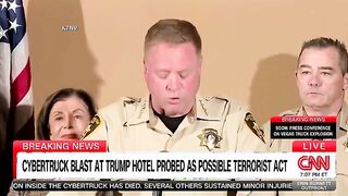 Vegas Police Chief provides new details on Cybertruck Explosion