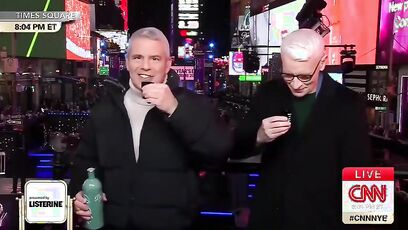 Anderson Cooper and Andy Cohen mocked for CRINGE NYE special