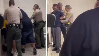 Man locks teenage girl in store bathroom to assault her, then customers showed up