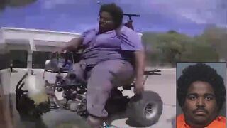 449 lb man charged with ramming multiple parked Teslas