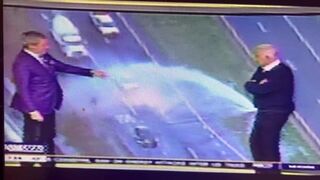 Water main break causes hilarious moment on Fox29's traffic report in Philly