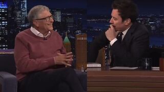 When asked if we still need humans, Bill Gates says "Not for most things"