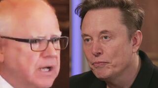"What an evil thing to do" - Elon Musk exposed Tim Walz