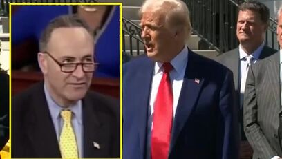 Trump calls out Schumer and Pelosi on China