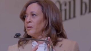 Kamala Harris rolled out of bed to deliver incredible word salad