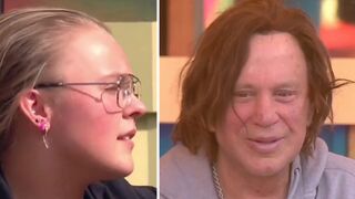 Mickey Rourke Clashes with JoJo Siwa on Celebrity Big Brother U.K.