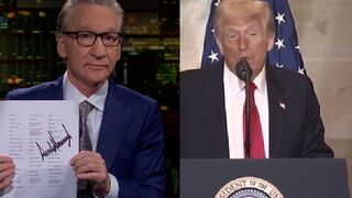Bill Maher reveals details about dinner with Trump