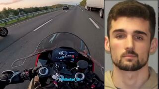 Influencer arrested after filming a reckless 192-MPH motorcycle ride