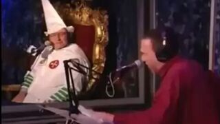 Gilbert Gottfried TORCHED KKK member on Howard Stern show