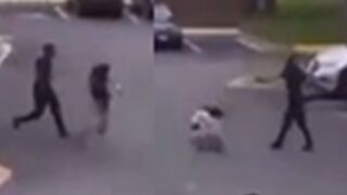 Man shoots woman in Baltimore, in broad daylight