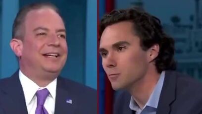 David Hogg baited into defending a monumental mess