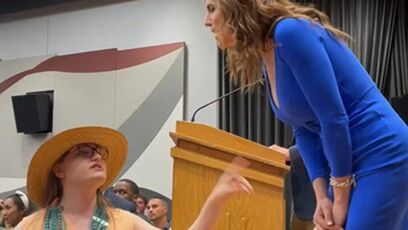 Activist voice goes DEEP during heated moment with Nancy Mace