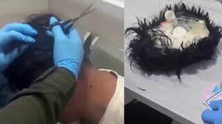 Police find 220 grams of cocaine in man's toupee