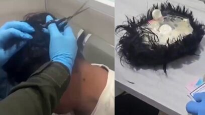 Police find 220 grams of cocaine in man's toupee