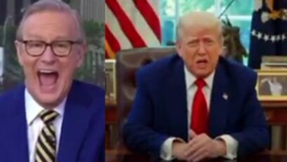 Steve Doocy tears up at President Trump‘s well wishes