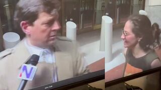 Acting DC U.S. Attorney spit on during interview