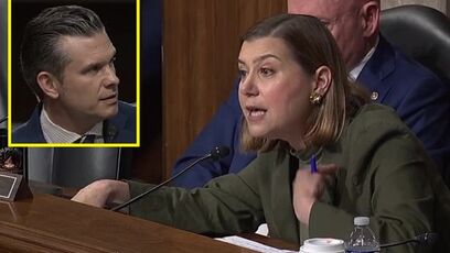 Sen. Slotkin tries political theater with Hegseth