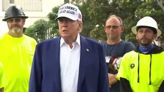 Trump mocks reporter who asked for attack plans on IRAN