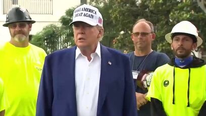 Trump mocks reporter who asked for attack plans on IRAN