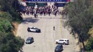 ICE agents denied entry to Dodger Stadium, escorted out by LAPD