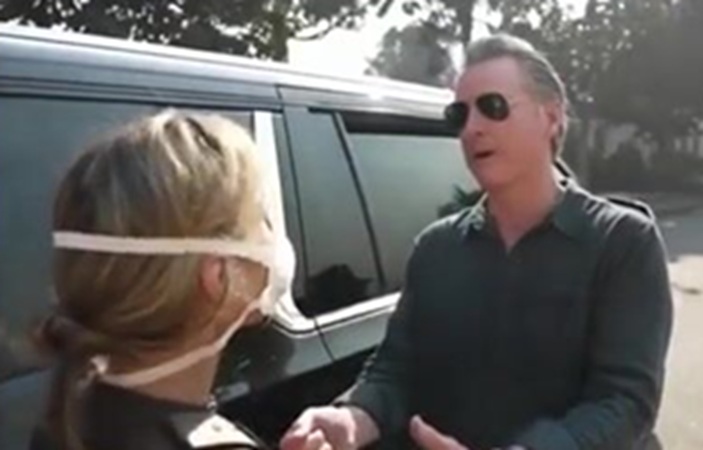 Gavin Newsom scandal exposed during LA riots