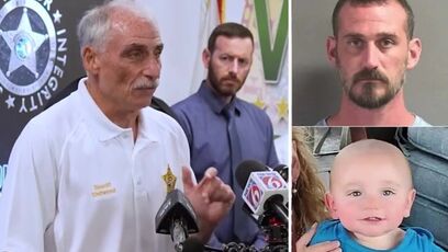 Sheriff torches failed father who left his son in a scorching hot car to go drinking