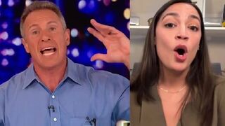 Chris Cuomo finally admits AOC is "DERANGED"