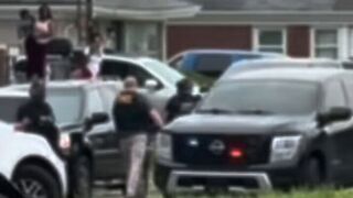 Activists surround ICE during attempt to arrest illegal immigrant