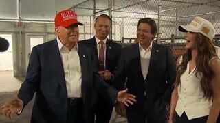 "Biden wanted me in here, that son of a b*tch" - Trump on Biden while at Alligator Alcatraz