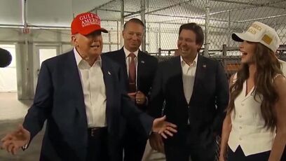 "Biden wanted me in here, that son of a b*tch" - Trump on Biden while at Alligator Alcatraz