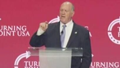 Homan torches heckler: "Get out of here you loser. If you’re such a bad-ss, meet me off stage"