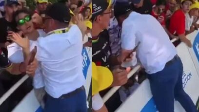 FAFO: Protester gets DESTROYED for storming Tour de France