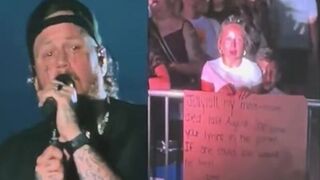 Singer Jelly Roll saw a girl crying in the audience, what he did next was heartbreaking