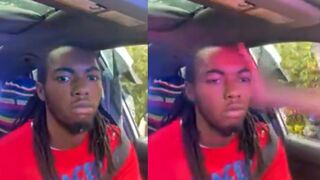 Cop "stripped of duties" after punching guy in face through the window