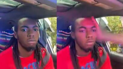 Cop "stripped of duties" after punching guy in face through the window