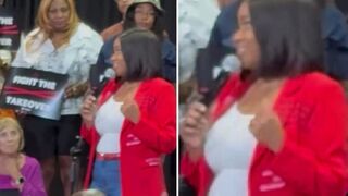 Sara Gonzales confronted Jasmine Crockett for being a fake hoodrat