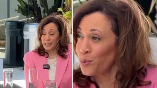 Kamala Harris sounds a mess while discussing redistricting