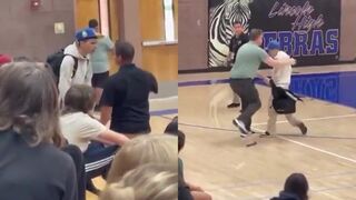 Student attacked teacher, but some say officer went too far with vicious SUPLEX