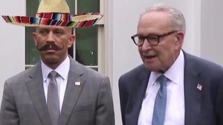Chuck Schumer throws tantrum over Trump