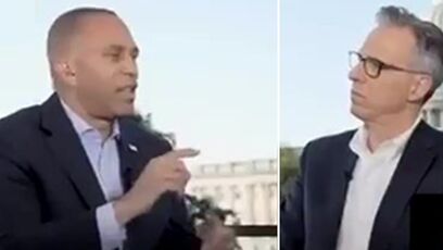 Hakeem Jeffries gets caught in lies on CNN
