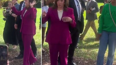Kamala accused of being drunk, stumbling during a college visit