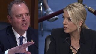Pam Bondi calls out Adam Schiff to his face: "will you apologize?"