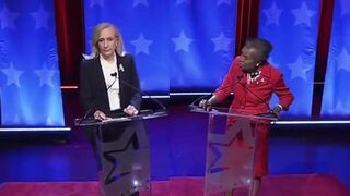 Winsome Earle-Sears left her opponent silent after question about her daughters